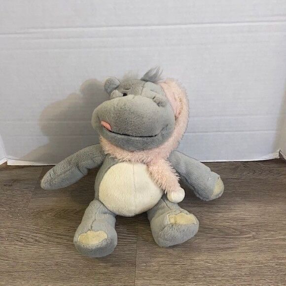 Sound N Light Hippopotamus I Want A Hippopotamus for Christmas Animated Plush - Picture 1 of 7
